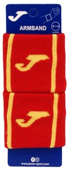 Joma, frotka, opaska na rękę, podwójna, czerwono-żółta, 400743000