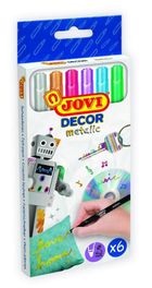 Jovi, Decor, flamastry metalizowane, 6 kolorów