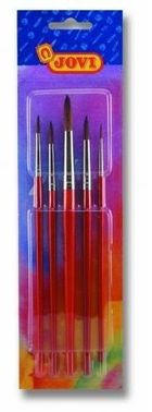 Jovi, pędzle artystyczne z włosia pony, nr 0,4,6,8,12