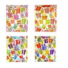 Ju-piter, torebka prezentowa, rozmiar L, brokat, 1 szt.