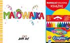 JUPI JO! Malowajka, komplet z kredkami świecowymi