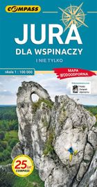 Jura dla wspinaczy i nie tylko. Mapa laminowana