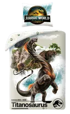 Jurassic World, 2-częściowy komplet pościeli, 140-200 cm