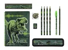 Jurassic World, zestaw szkolny w saszetce, 7 elementów