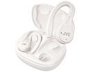 JVC, słuchawki dokanałowe bezprzewodowe, białe, HA-EC25T