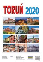 Kalendarz ścienny 2020. Toruń