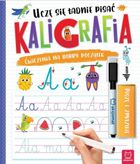 Kaligrafia. Uczę się ładnie pisać. Piszę i zmazuję