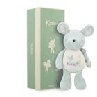 Kaloo, Petites Chansons, Myszka, maskotka z dzwoneczkiem w pudełku, 28 cm