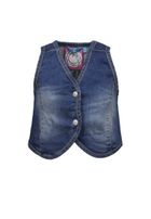 Kamizelka jeansowa dziewczęca, denim, Lief