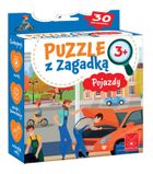 Kangur, Pojazdy, puzzle z zagadką, 30 elementów