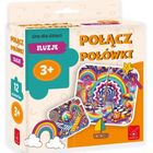 Kangur, Połącz połówki, Iluzje, puzzle, 12 elementów
