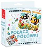 Kangur, Połącz połówki, Polne Zwierzęta, puzzle, 12 elementów
