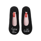 Kapcie damskie, baleriny, czarne, Cute, 39-40, Soxo