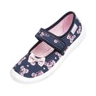 Kapcie dziewczęce, granatowe, Vi-GGa-Mi