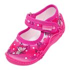 Kapcie dziewczęce, różowe, Inez, Vi-GGa-Mi