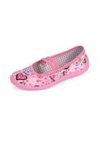 Kapcie dziewczęce, różowe, Nazo