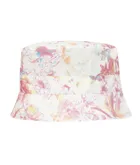 Kapelusz dziewczęcy, biały, kwiaty, Döll