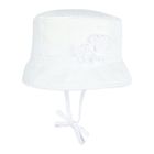 Kapelusz dziewczęcy, wiązany, biały, Döll