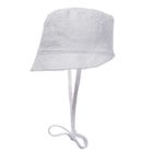 Kapelusz dziewczęcy, wiązany, biały, Döll