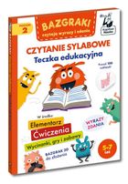 Kapitan Nauka. Bazgraki czytają wyrazy i zdania. Czytanie sylabowe. Teczka edukacyjna