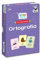 Kapitan Nauka. EDUseria. Ortografia, edukacyjna gra karciana
