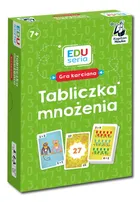 Kapitan Nauka. EDUseria. Tabliczka mnożenia, edukacyjna gra karciana