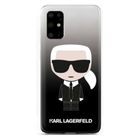 Karl Lagerfeld, etui ochronne Hard Case Karl Iconic do Samsung Galaxy S20 Ultra KLHCS69TRDFKBK, czarne