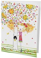 Karnet B6 + koperta, drzewo cytrynowe