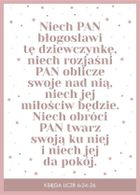 Karnet, Niech Pan błogosławi tę dziewczynkę...