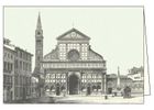 Karnet z kopertą, Firenze Basilica S, Maria