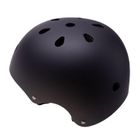 Kask regulowany dla dziecka na rower, rolki, czarny, rozmiar S