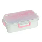 Kayokki, lunchbox dzielony, Panda szara