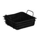 Kesper, metalowy koszyk na pieczywo, 25-22 cm