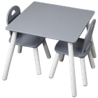 Kesper, stolik dziecięcy z dwoma krzesełkami