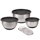 Kesper, zestaw 3 misek do mieszania z tarkami w zestawie
