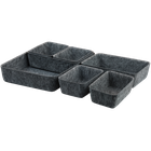 Kesper, zestaw filcowych organizerów