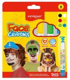 Keyroad, farby do malowania twarzy, 6 kolorów
