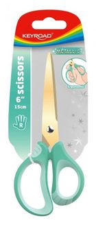 Keyroad, Metallic, nożyczki z powłoką tytanową, 15,5 cm