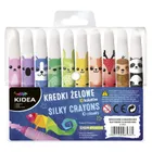 Kidea, kredki żelowe, 10 kolorów
