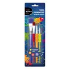 Kidea, pędzle ergonomiczne, 4 szt.