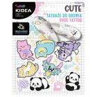 Kidea, tatuaże do obuwia, świecące w ciemności, cute