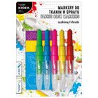 Kidea, Zwierzaki, markery do tkanin w sprayu, 5 szt.