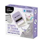 Kideaa, stempel do tkanin z literkami
