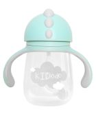 KIDodo, bidon z obciążoną słomką, miętowy, 260 ml, 6m+