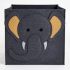 Kids Collection, Nooli, filcowy pojemnik na zabawki, 30-30-30 cm