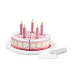 Kids Concept, Bistro, Tort urodzinowy, zabawka drewniana, pink