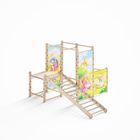 Kids Jungle, mały plac zabaw Montessori z drabinką drewnianą