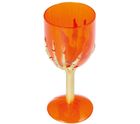 Kielich czarownicy, halloween, pomarańczowy, 18 cm