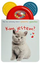 Kim jestem? Książeczka z gryzakiem i grzechotką