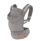 Kinderkraft, Huggy, nosidełko ergonomiczne, szare